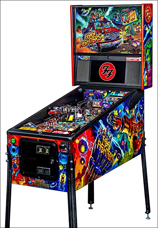 <strong/>Foo Figters</strong> modèle Pro by Stern pinball